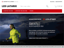 Tablet Screenshot of led-latarki.pl